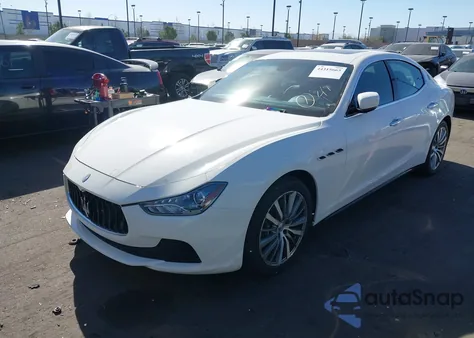 2016 Maserati Ghibli S from USA, damaged, VIN ZAM57RSA3G1173555